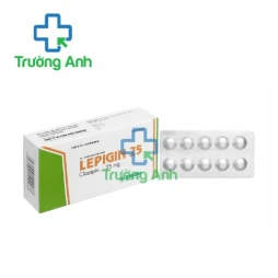 Lepigin 25mg Danapha - Thuốc điều trị tâm thần phân liệt mãn tính