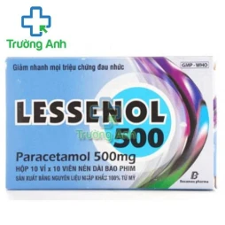 Lessenol 500 - Điều trị đau dây thần kinh, đau khớp hiệu quả