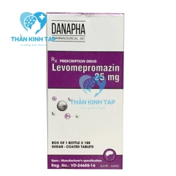 Levomepromazin 25mg Danapha - Thuốc điều trị tâm thần phân liệt