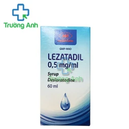 Lezatadil - Siro uống điều trị viêm mũi dị ứng và mề đay