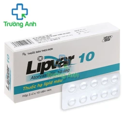 Lipvar 10 - Thuốc điều trị tăng holesterol máu của DHG