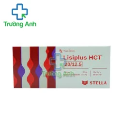 Lisiplus hct 20/12.5 - Điều trị tăng huyết áp nguyên phát