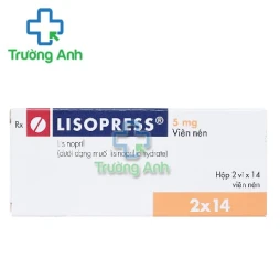 Lisopress - Thuốc điều trị tăng huyết áp, nhồi máu cơ tim