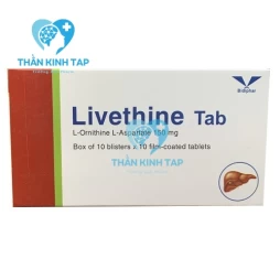 Livethine Tab - L-Ornithin-L-Aspartat 150 mg Bidiphar