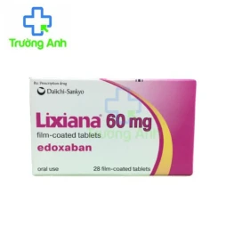 Lixiana 60mg - Thuốc ngăn ngừa cục máu đông nghiêm trọng