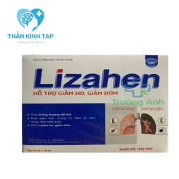 Lizahen - Hỗ trợ điều trị viêm phế quản, ho