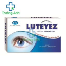 Luteyez Santex - Hỗ trợ tăng cường thị lực, giảm khô mắt, mỏi mắt