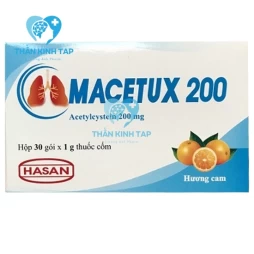 Macetux 200 - Thuốc điều trị rối loạn tiết dịch phế quản