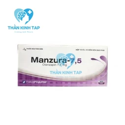 Oleanzrapitab 10mg Sun Pharma - Thuốc điều trị bệnh tâm thần phân liệt