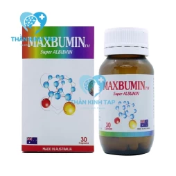 Maxbumin TM (Lọ 30 viên) - Bổ sung các acid amin cho cơ thể