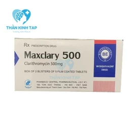Maxclary 500 - Thuốc điều trị nhiễm khuẩn hô hấp