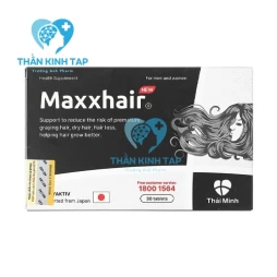 Maxxhair New - Hỗ trợ tăng cường sức khỏe cho tóc