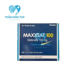 Maxxsat 100 - Điều trị rối loạn cương dương cho nam giới