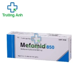 Mefomid 850 - Thuốc điều trị bệnh đái tháo đường týp II