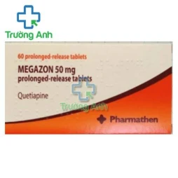 Thuốc Megazon 50mg Pharmathen - Điều trị tâm thần phân liệt