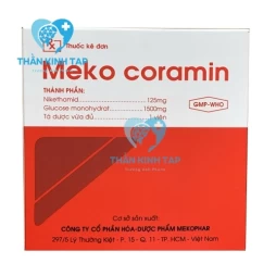 Meko Coramin - Thuốc điều trị suy hô hấp và suy tuần hoàn