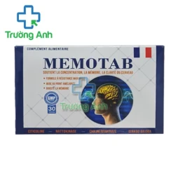 Memotab Novaphyt - Viên uống bổ não, cải thiện tình trạng suy giảm trí nhớ