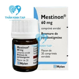 Mestinon 60mg - Pyridostigmine 60mg Mylan Lab