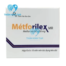 Métforilex mr - Thuốc điều trị bệnh đái tháo đường