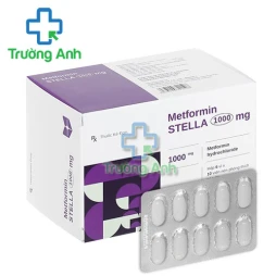Metformin Stella 1000mg - Thuốc điều trị đái tháo đường tuýp 2
