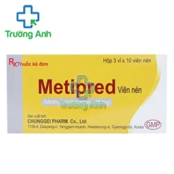 Metipred tablet 16mg - Điều trị các cơn hen nặng hiệu quả