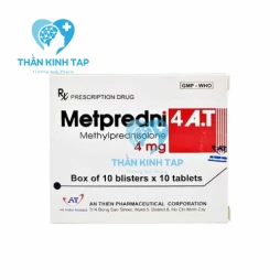 Metpredni 4 A.T 4 mg Dược Thiên An