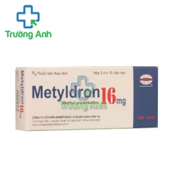 Metyldron 16mg - Thuốc điều trị hen phế quản, kháng viêm hiệu quả