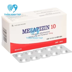 Mezapizin 10 Medisun - Thuốc điều trị đau nửa đầu và chóng mặt