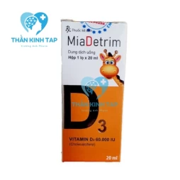 Miadetrim - Thuốc điều trị và phòng ngừa thiếu vitamin D