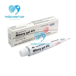 Mibery Gel 4% - Thuốc điều trị mụn trứng cá có viêm (10 hộp)