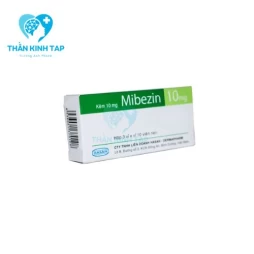 Mibezin 10mg - Thuốc điều trị tiêu chảy và thiếu kẽm