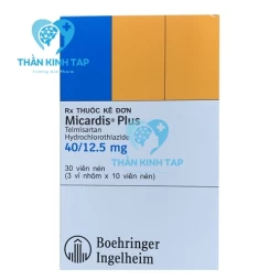 Micardis Plus 40/12,5mg - Thuốc điều trị tăng huyết áp vô căn