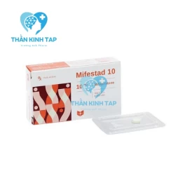 Mifestad 10 - Thuốc tránh thai khẩn cấp trong vòng 120 (10 hộp)