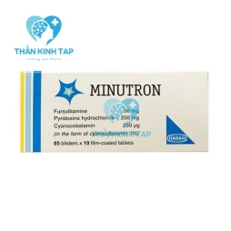 Minutron - Điều trị hỗ trợ rối loạn hệ thần kinh ngoại vi