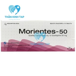 Morientes 50mg - Quetiapin 50mg Davipharm