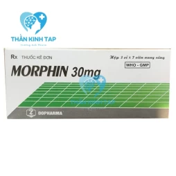 Morphin 30mg - Thuốc giúp giảm đau hiệu quả