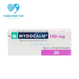 Mydocalm 150mg - Điều trị triệu chứng co cứng cơ sau đột quỵ ở người lớn