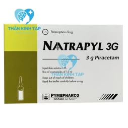 Natrapyl 3g Pymepharco - Thuốc điều trị các di chứng của tai biến mạch máu não