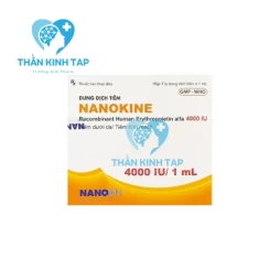 Nanokine 4000 iu - Thuốc điều trị thiếu máu hiệu quả