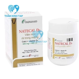 Natecal D3 - Thuốc bổ sung vitamin D cho cơ thể