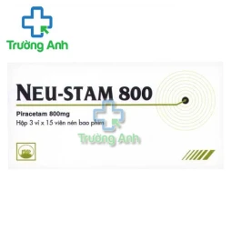 Neu-Stam 800mg Pymepharco - Thuốc điều trị rối loạn ý thức