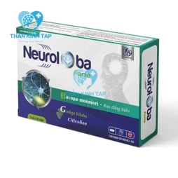 Neuroloba forte - Hỗ trợ tăng cường tuần hoàn máu não, cải thiện tình trạng sau tai biên mạch máu não
