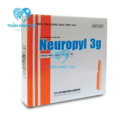 Neuropyl 3g Danapha - Thuốc điều trị rung giật cơ có nguồn gốc vỏ não
