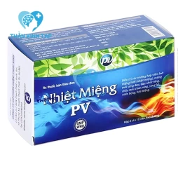Nhiệt miệng PV (vỉ) - Điều trị viêm loét miệng lưỡi, hôi miệng