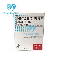 Nicardipine aguettant 10mg/10ml - Điều trị hội chứng vành