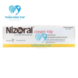 Nizoral Cream 10g - Thuốc điều trị nhiễm nấm ngoài da nấm Candida