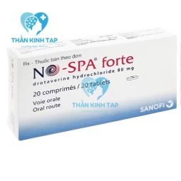No-spa forte - Thuốc điều trị co thắt cơ trơn của Hungary