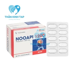 Nooapi 1200 Apimed - Thuốc điều trị hội chứng tâm thần thực thể