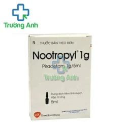 Nootropyl 1g/5ml - Thuốc điều trị các triệu chứng chóng mặt, suy giảm trí nhớ