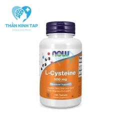 Now L-Cysteine 500mg - Viên uống hỗ trợ tóc, da và móng của Mỹ